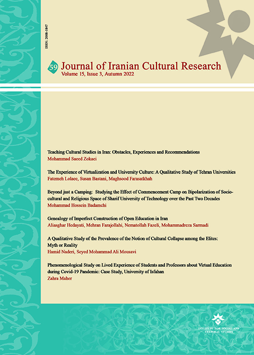 Journal of Iranian Cultural Research